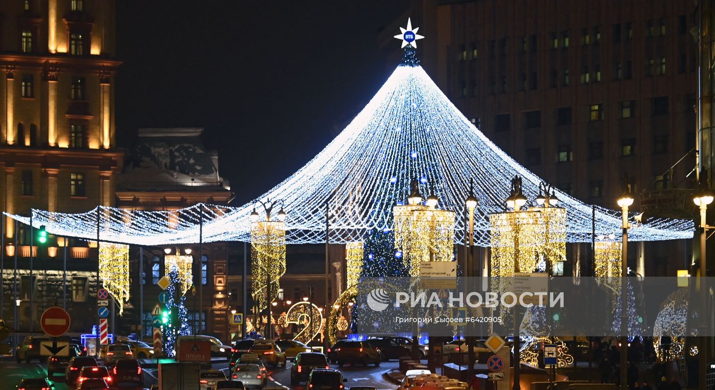 Предновогодняя Москва