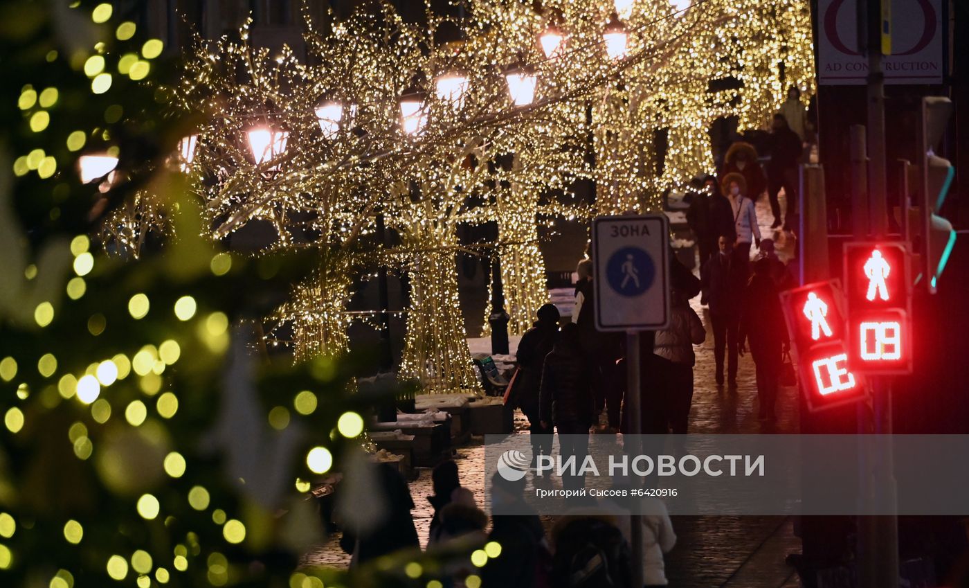 Предновогодняя Москва