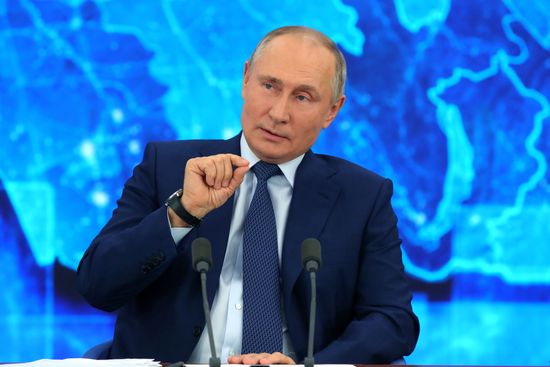 Ежегодная пресс-конференция президента РФ В. Путина