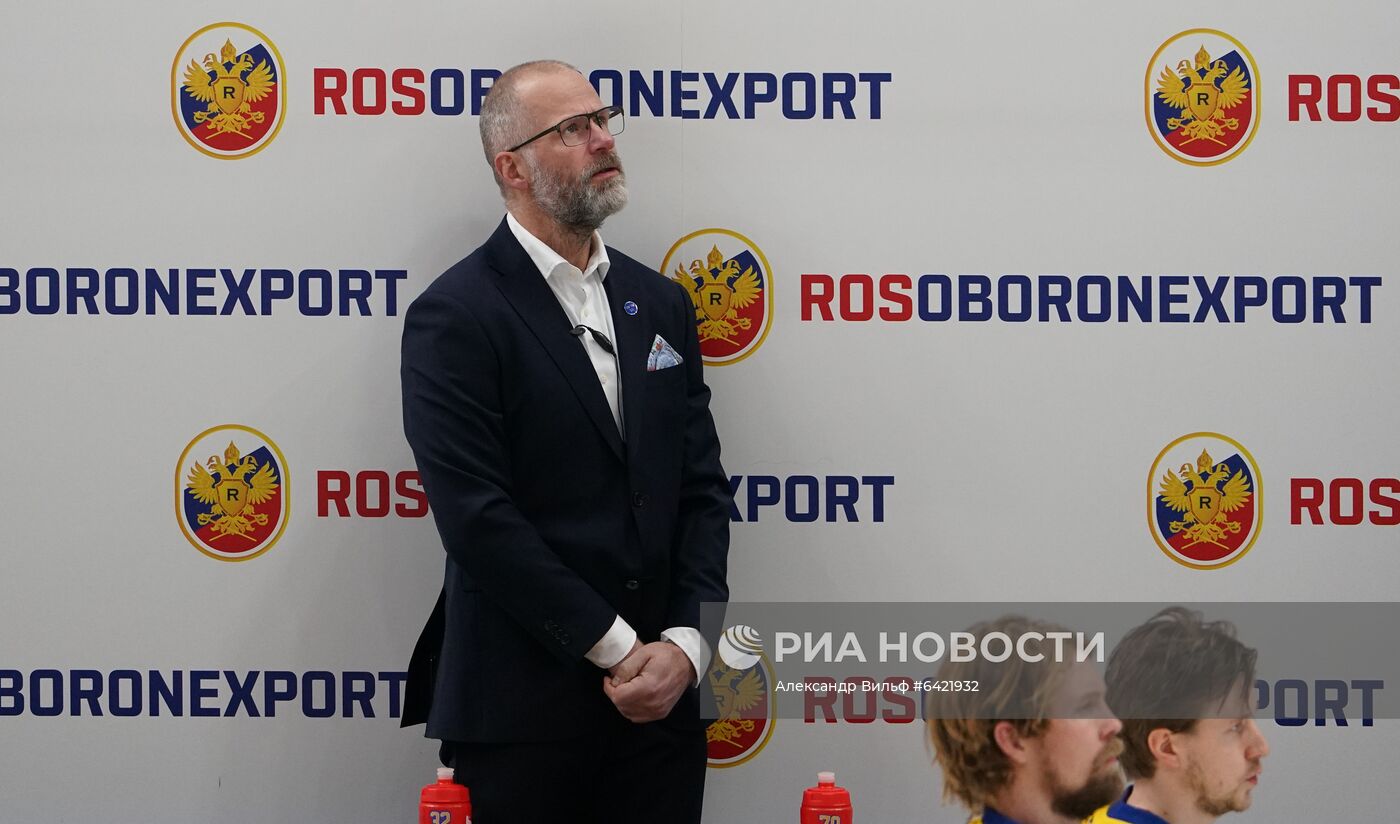 Хоккей. Кубок Первого канала. Матч Швеция — Россия