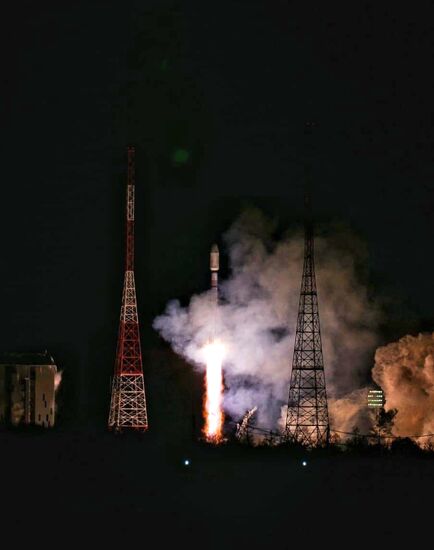 Пуск ракеты-носителя "Союз-2.1б" с космодрома Восточный