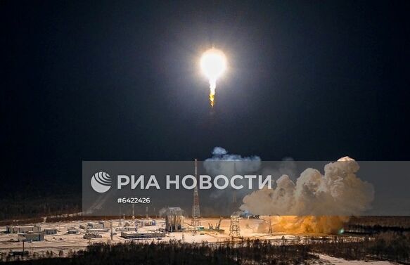 Пуск ракеты-носителя "Союз-2.1б" с космодрома Восточный