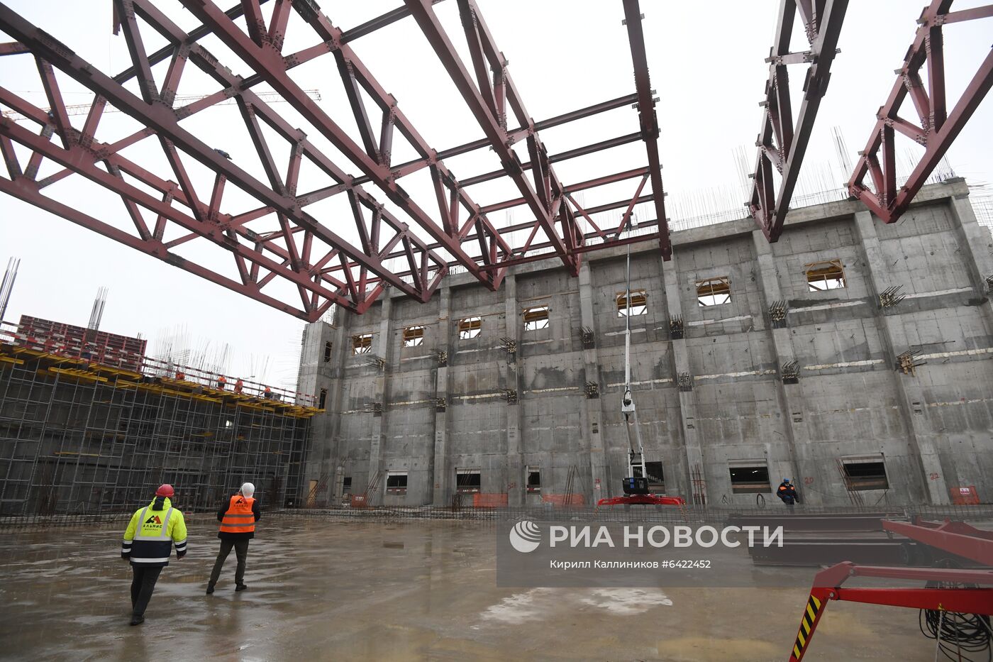 Строительство центра самбо и бокса в Москве 