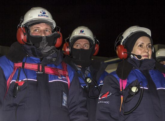 Пуск ракеты-носителя "Союз-2.1б" с космодрома Восточный