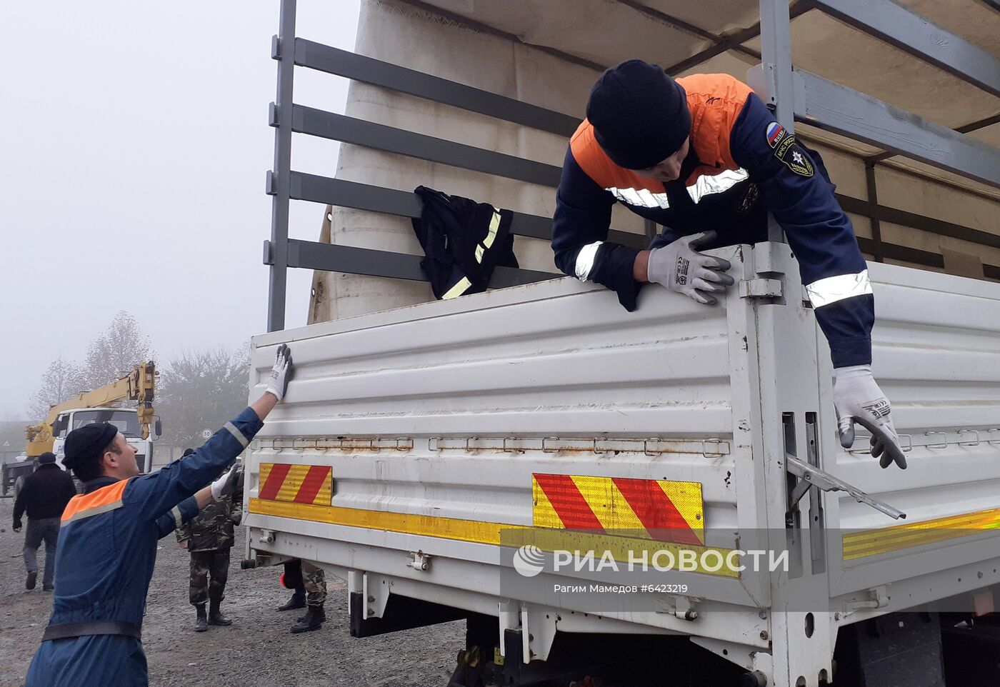 Гуманитарная помощь из России прибыла в Азербайджан