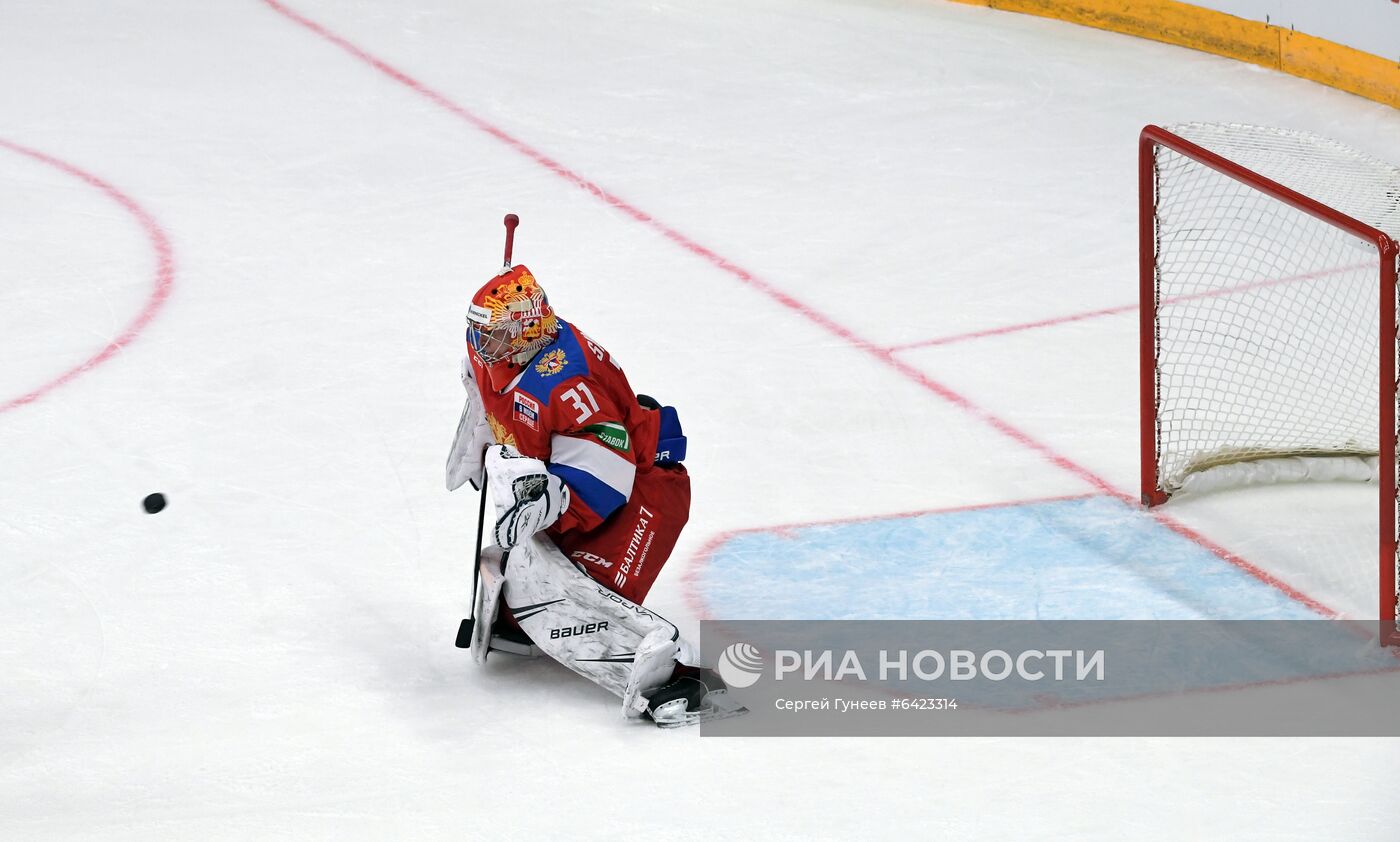 Хоккей. Кубок Первого канала. Матч Россия - Чехия