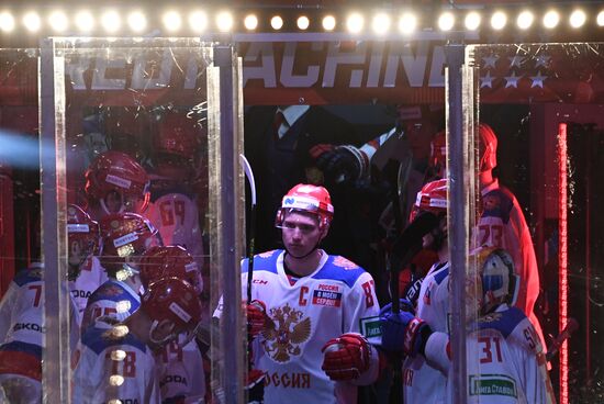 Хоккей. Кубок Первого канала. Матч Россия - Финляндия
