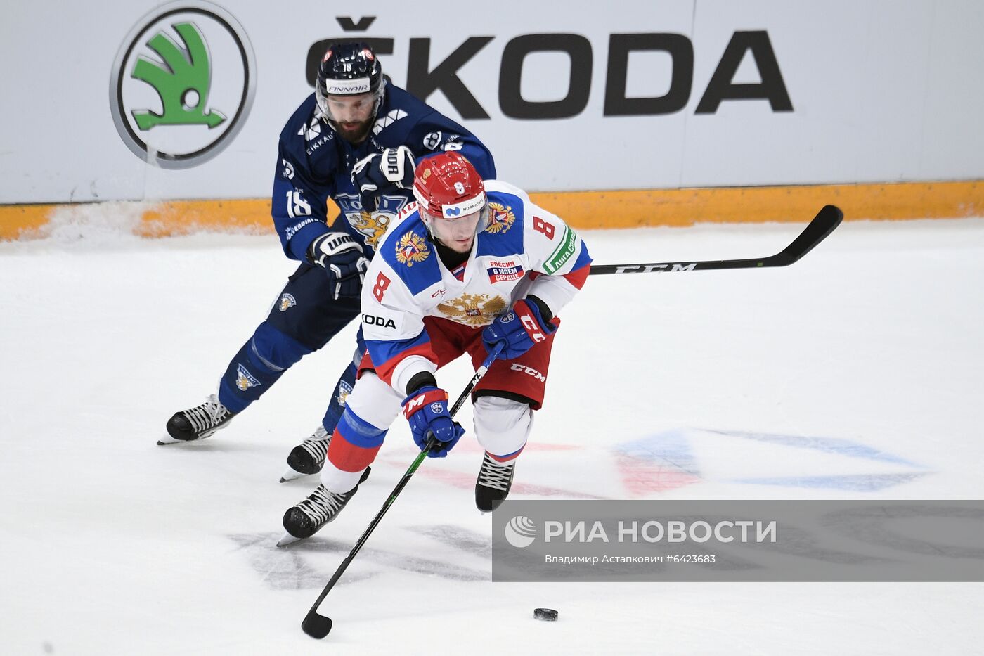 Хоккей. Кубок Первого канала. Матч Россия - Финляндия