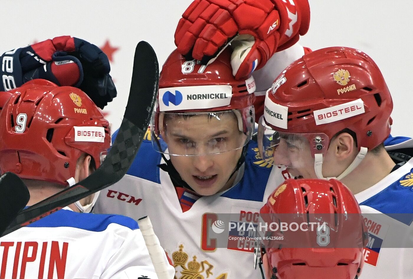 Хоккей. Кубок Первого канала. Матч Россия - Финляндия