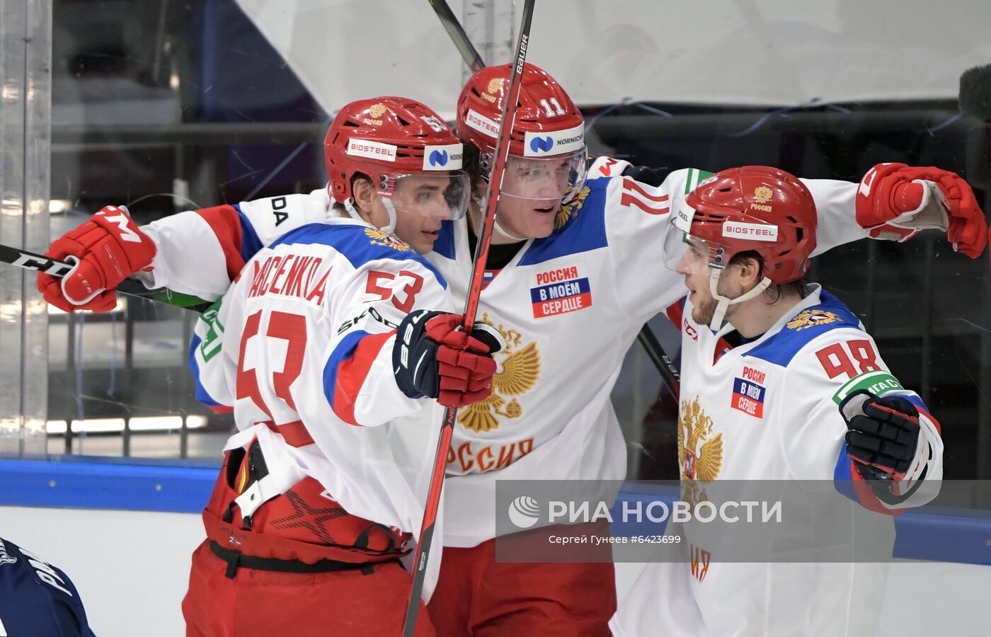 Хоккей. Кубок Первого канала. Матч Россия - Финляндия