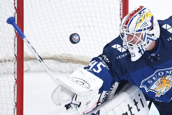 Хоккей. Кубок Первого канала. Матч Россия - Финляндия