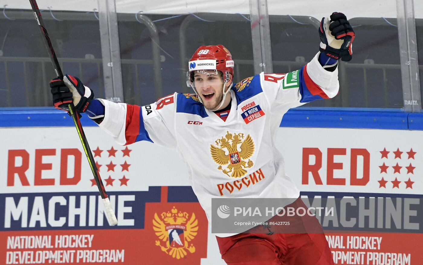 Хоккей. Кубок Первого канала. Матч Россия - Финляндия