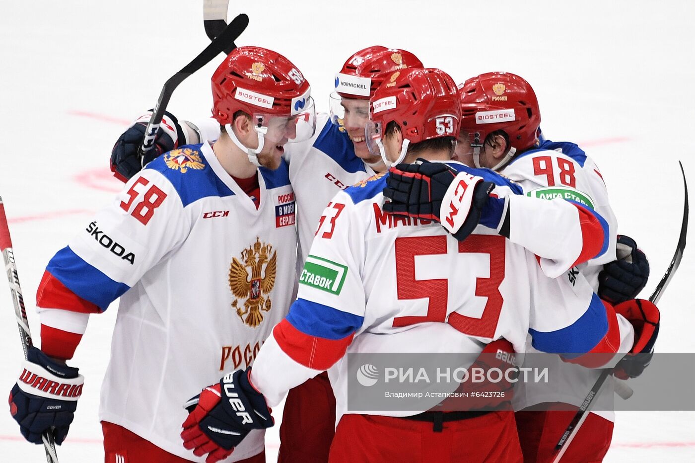 Хоккей. Кубок Первого канала. Матч Россия - Финляндия
