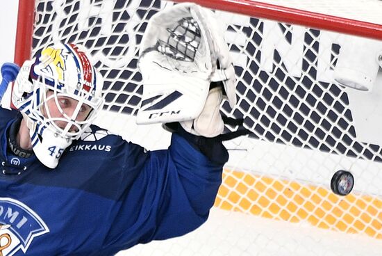 Хоккей. Кубок Первого канала. Матч Россия - Финляндия