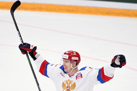 Хоккей. Кубок Первого канала. Матч Россия - Финляндия