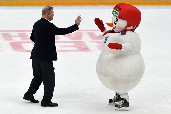 Хоккей. Кубок Первого канала. Матч Россия - Финляндия