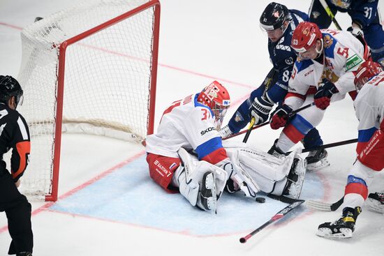 Хоккей. Кубок Первого канала. Матч Россия - Финляндия