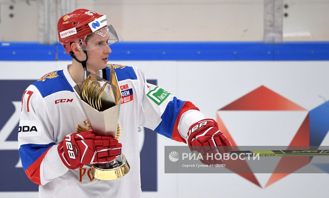 Хоккей. Кубок Первого канала. Матч Россия - Финляндия