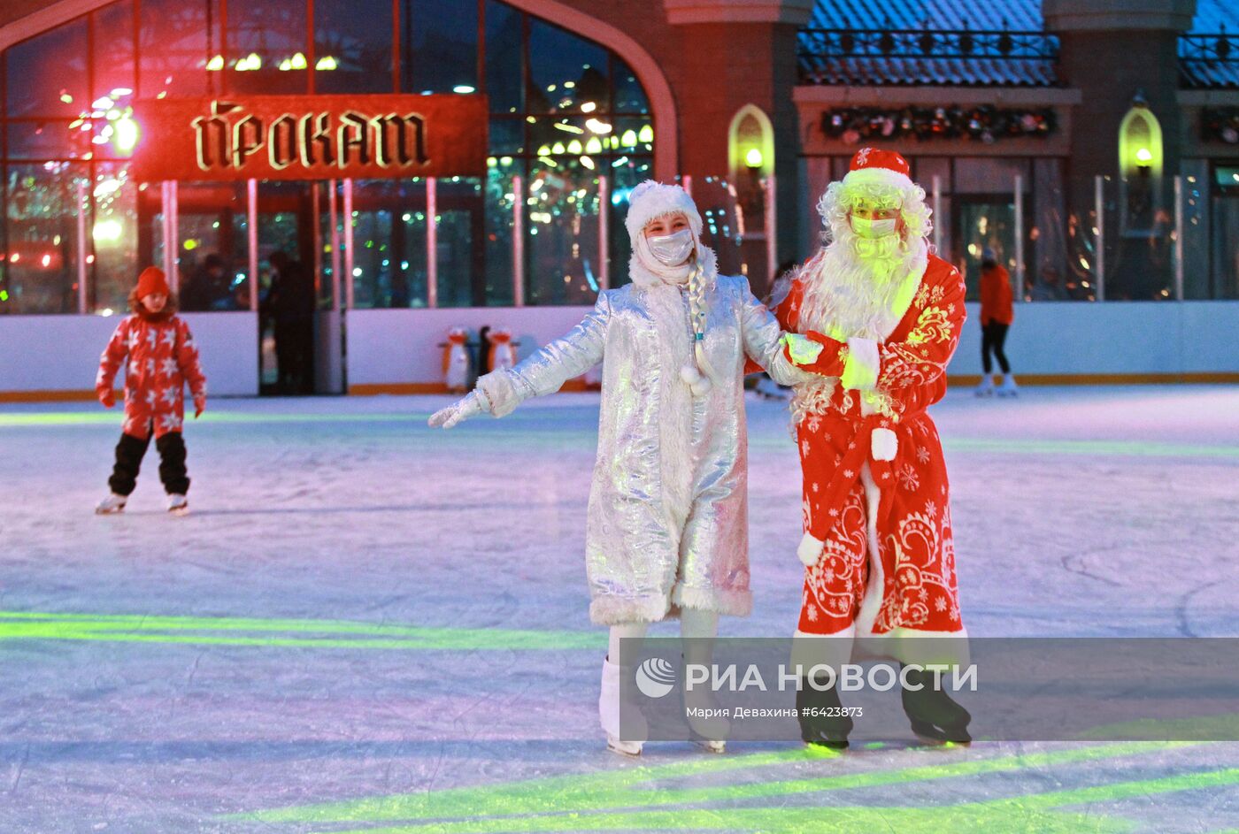 Зимний отдых москвичей 