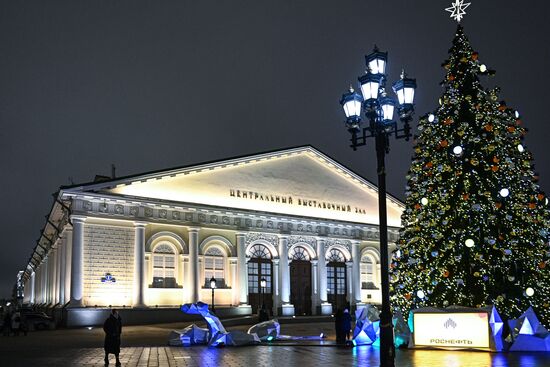 Предновогодняя Москва 