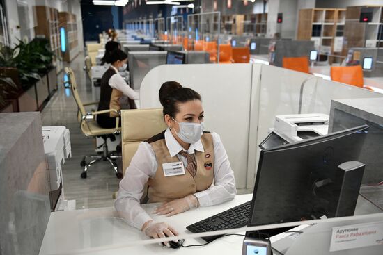 Открытие флагманского центра МФЦ в ТЦ "Щелковский"