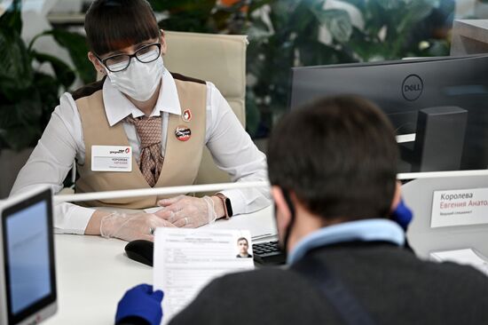 Открытие флагманского центра МФЦ в ТЦ "Щелковский"