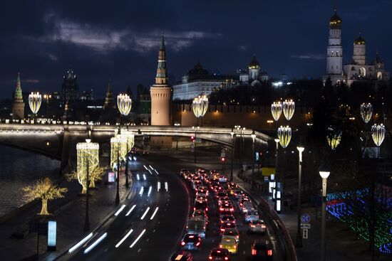 Предновогодняя Москва