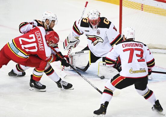 Хоккей. КХЛ. Матч "Куньлунь" – "Авангард"