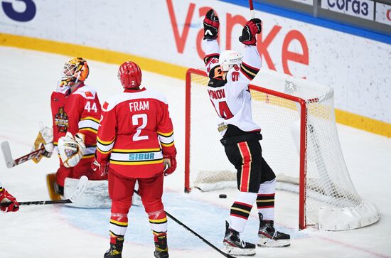 Хоккей. КХЛ. Матч "Куньлунь" – "Авангард"