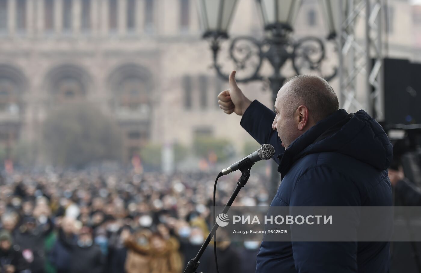 Митинг оппозиции в Ереване