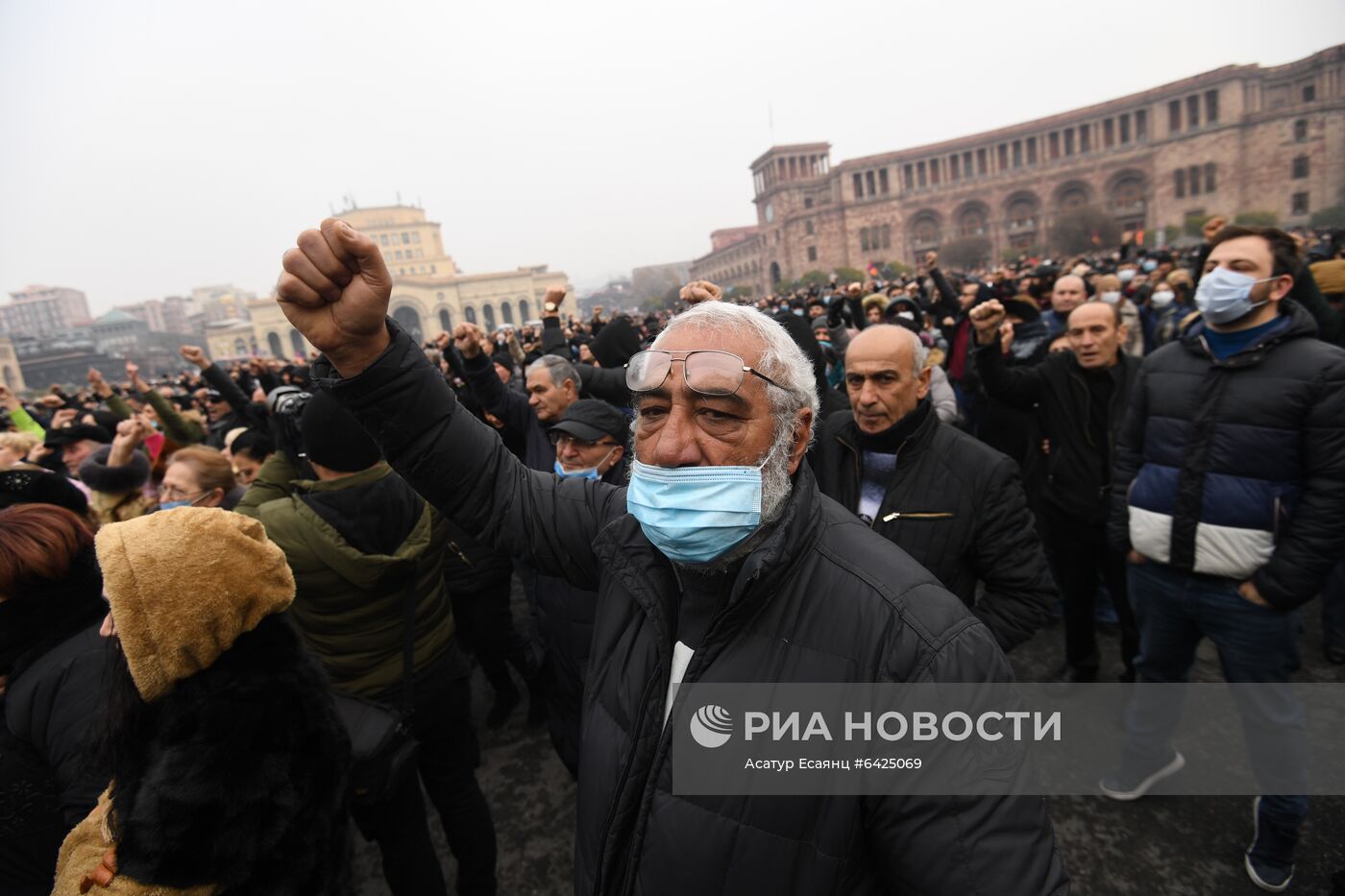 Митинг оппозиции в Ереване