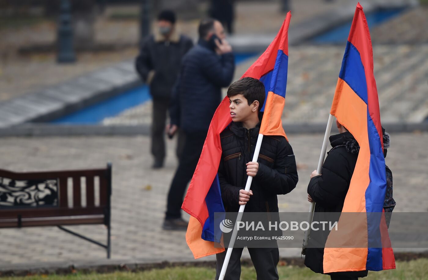 Митинг оппозиции в Ереване