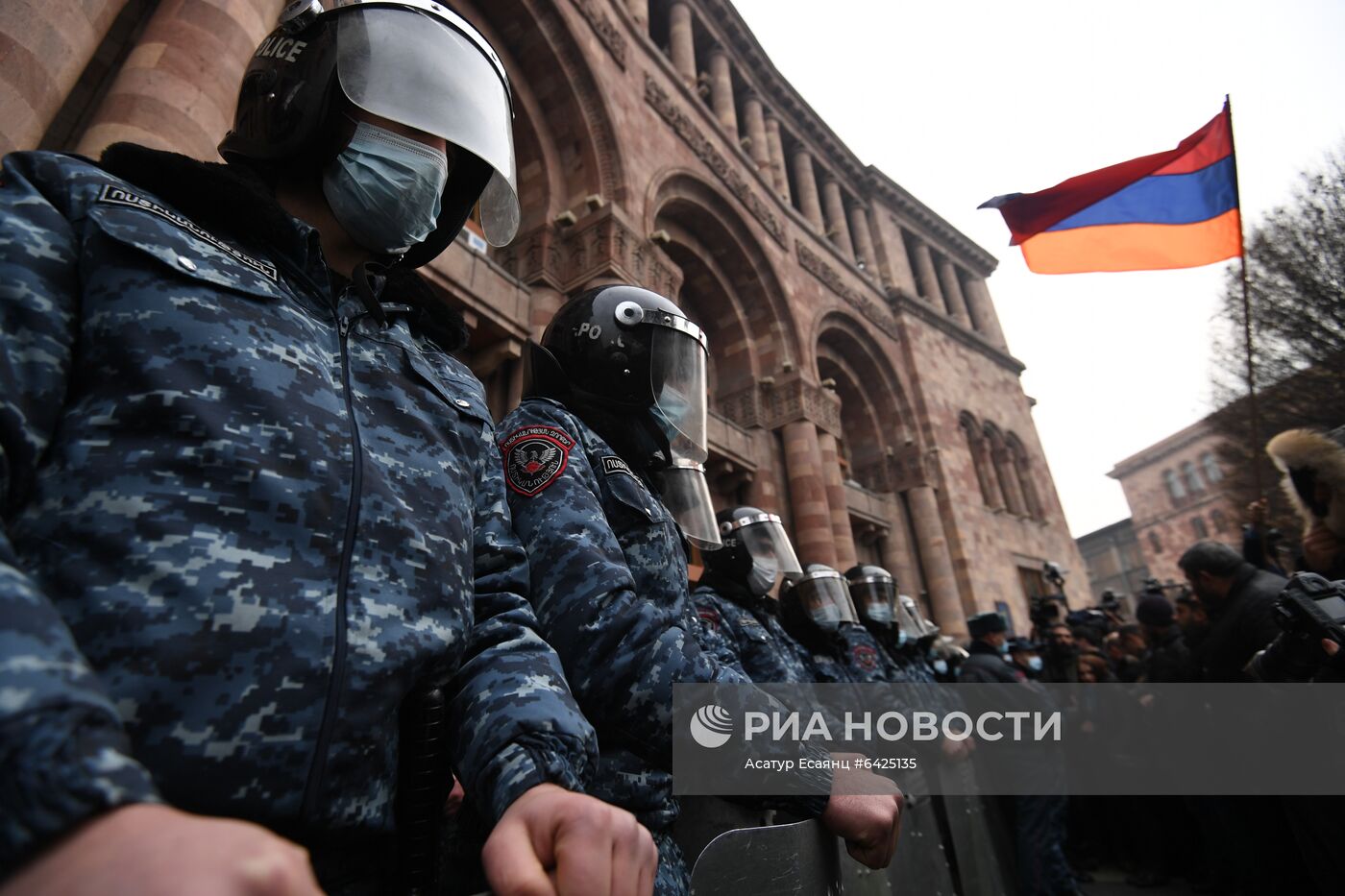 Митинг оппозиции в Ереване