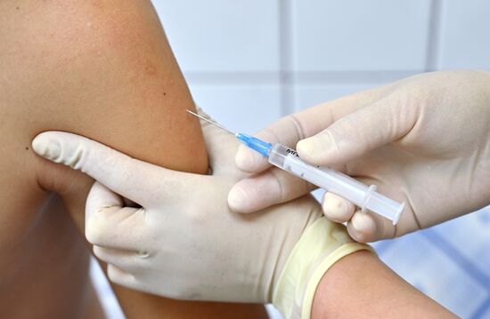 Вакцинация военнослужащих Южного военного округа