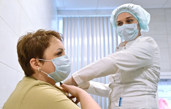 Вакцинация военнослужащих Южного военного округа