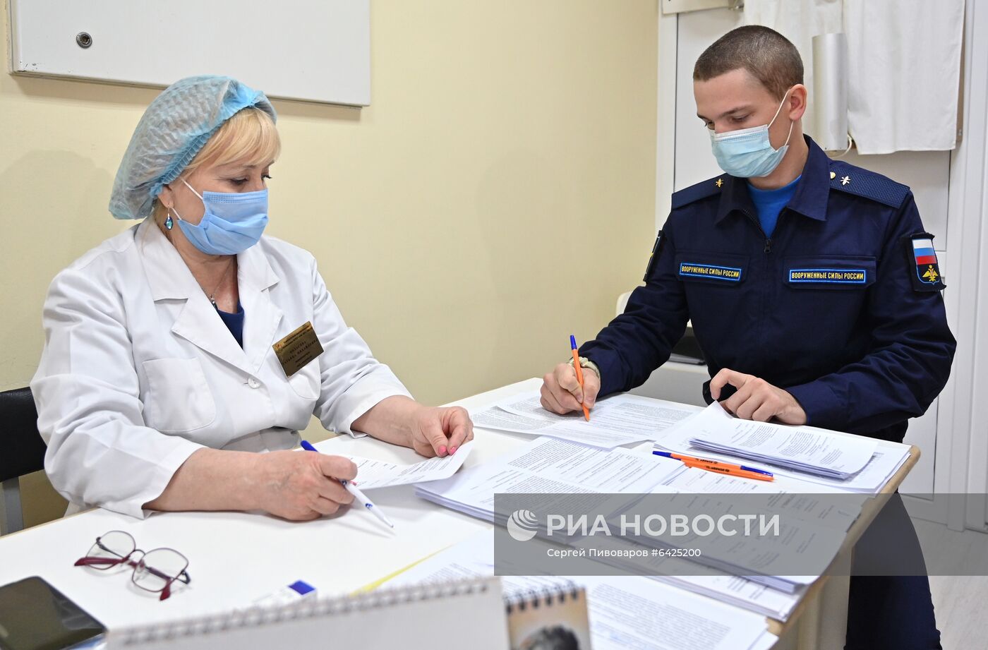 Вакцинация военнослужащих Южного военного округа