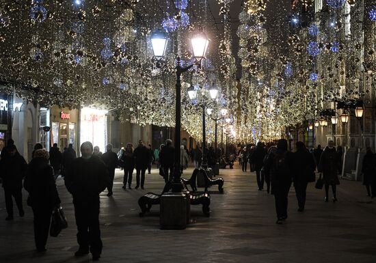 Предновогодняя Москва