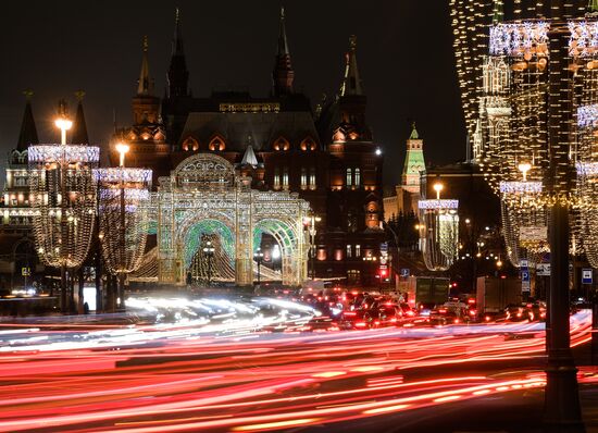 Предновогодняя Москва