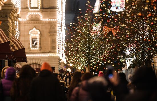 Предновогодняя Москва