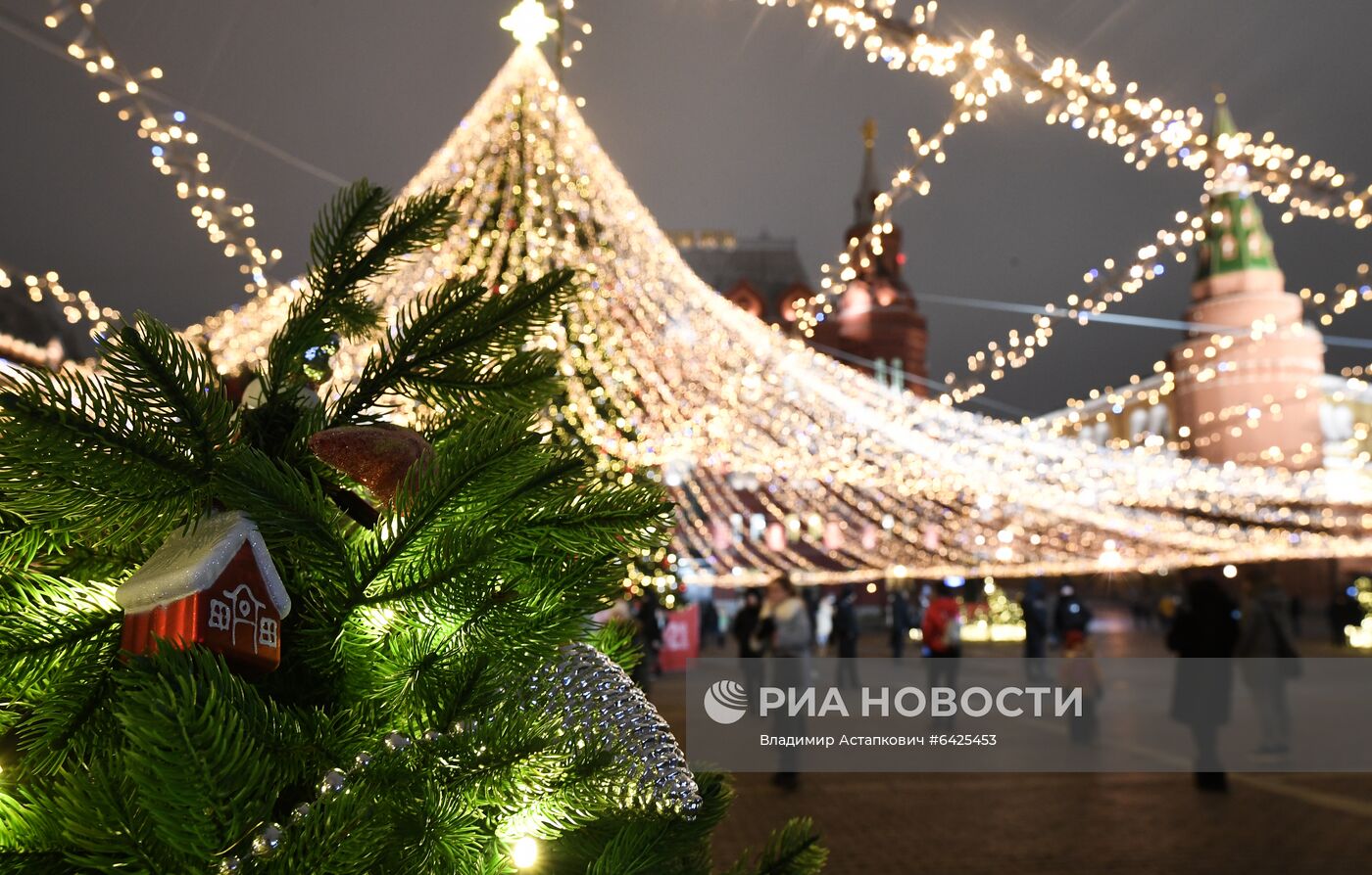 Предновогодняя Москва