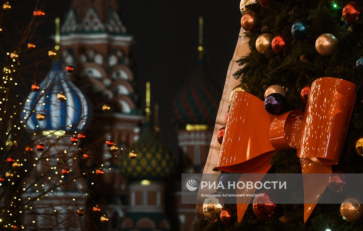 Предновогодняя Москва