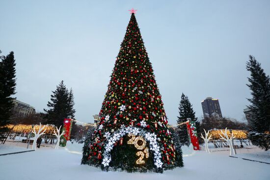 Предновогодний Новосибирск