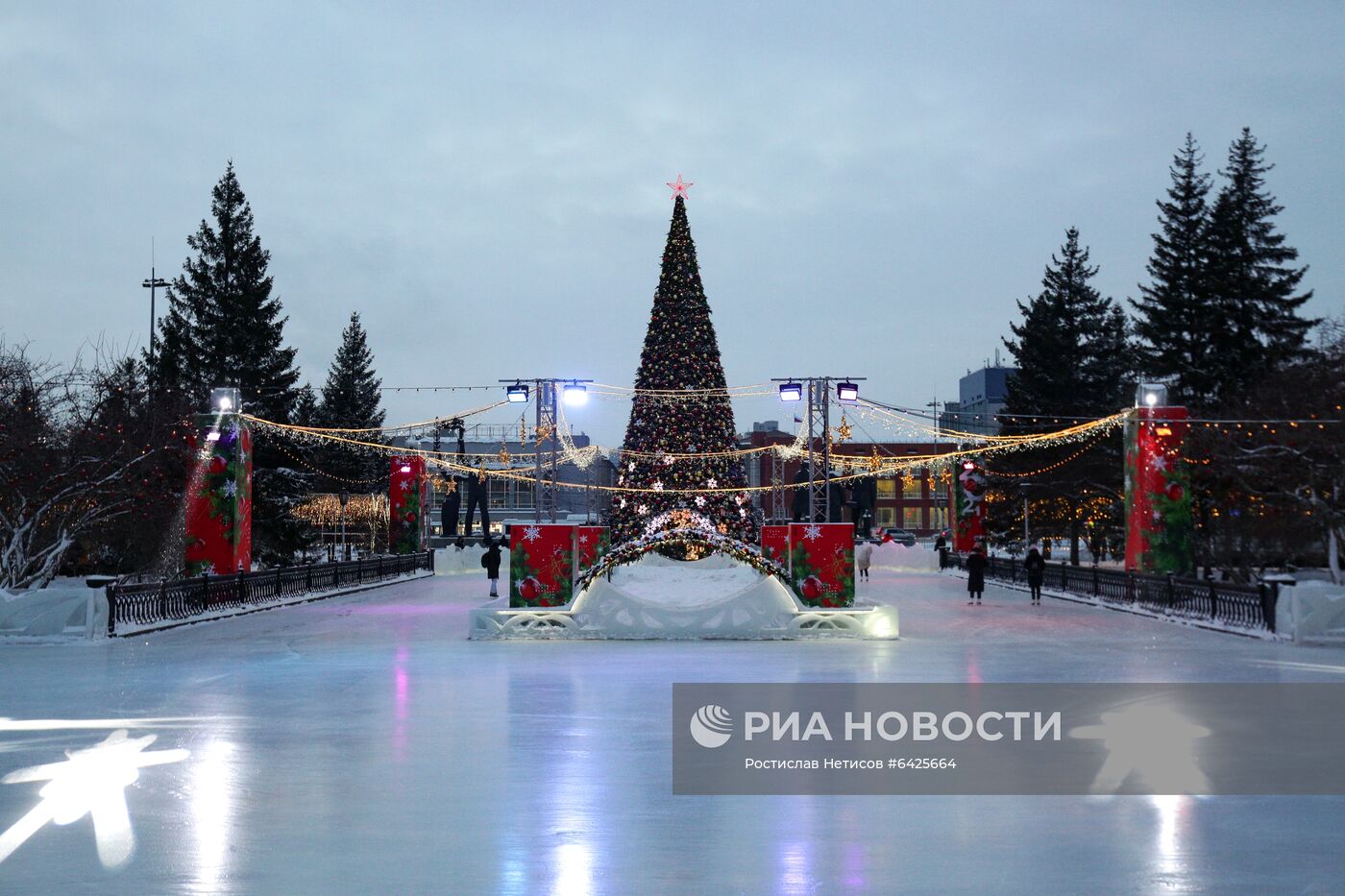 Предновогодний Новосибирск