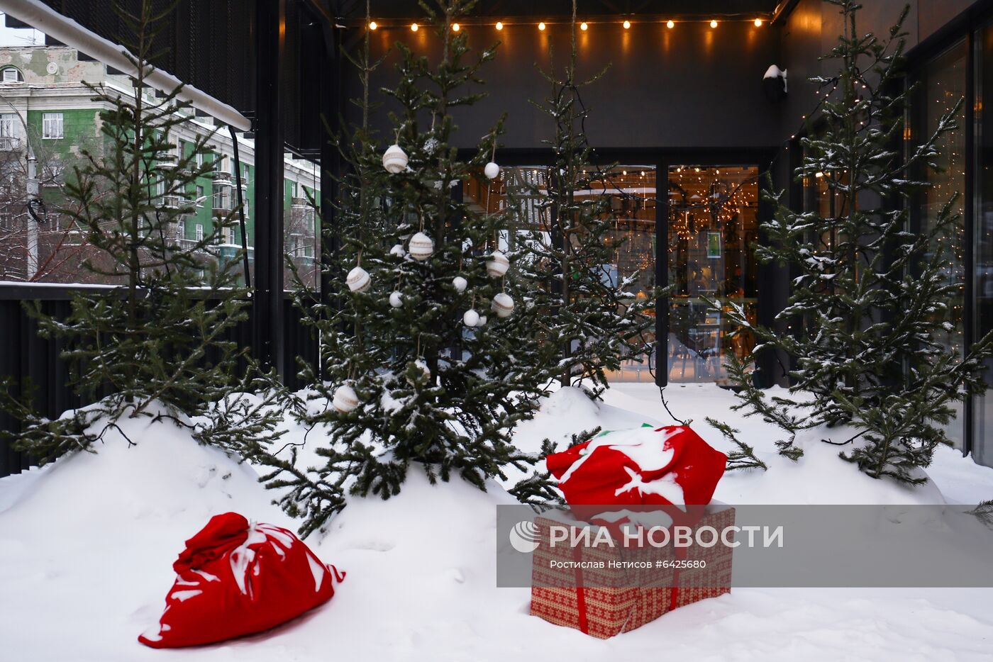 Предновогодний Новосибирск