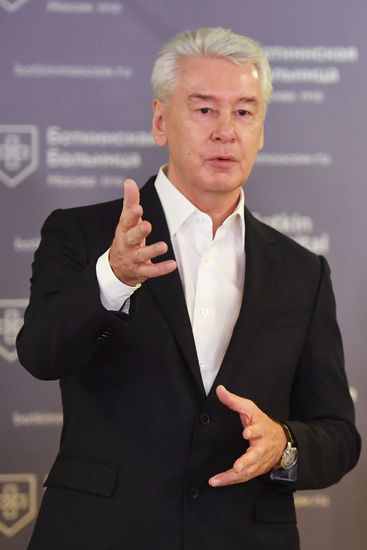 Мэр Москвы С. Собянин посетил Боткинскую больницу 