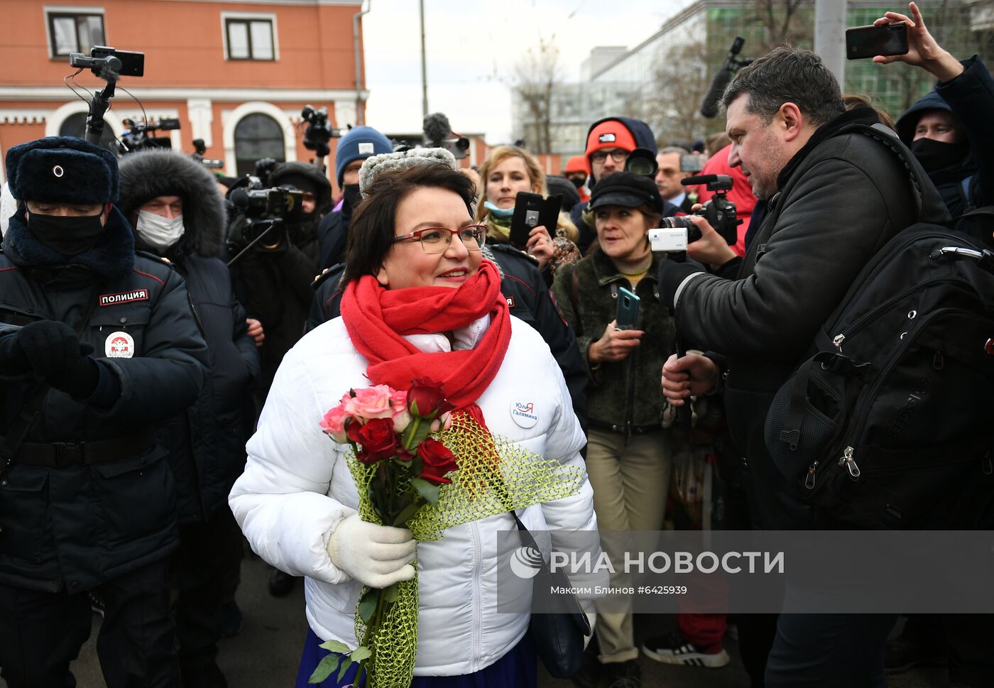 Оглашение приговора депутату Тимирязевского района Ю. Галяминой