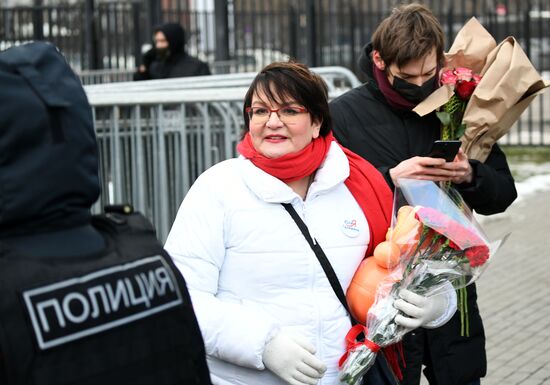 Оглашение приговора депутату Тимирязевского района Ю. Галяминой