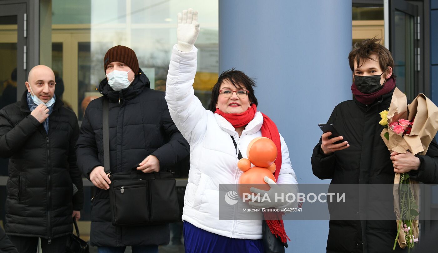 Оглашение приговора депутату Тимирязевского района Ю. Галяминой