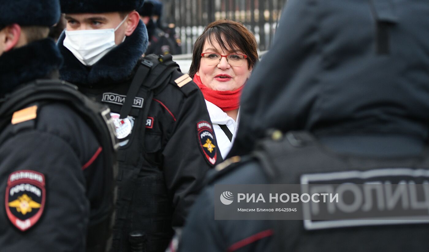 Оглашение приговора депутату Тимирязевского района Ю. Галяминой