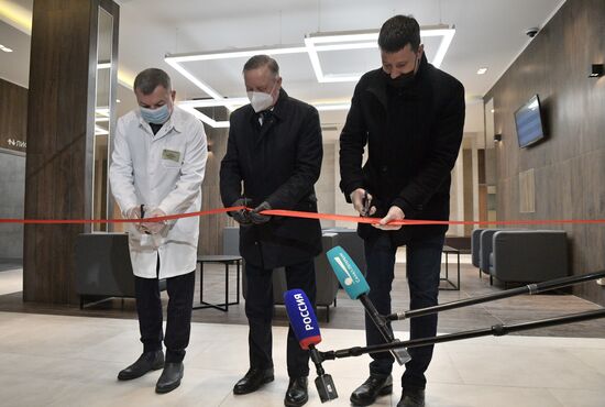Первый стационар-трансформер для пациентов с коронавирусом в Санкт-Петербурге